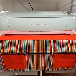 **Cricut NOT included**Hand made “mat” with pockets for your tools. Smoke free